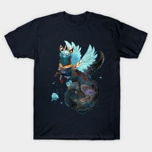 Galaxy Cat Dragon T-Shirt